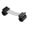 Prime-Line Door Stop, Flexible Stainless Steel Strap, Brown Rubber Retainers, For Doors Up To 3 in. 1 Set U 101107 - alternate 1